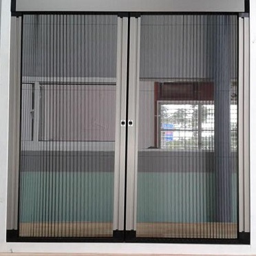 Cửa lưới chống muỗi dạng xếp hệ 27