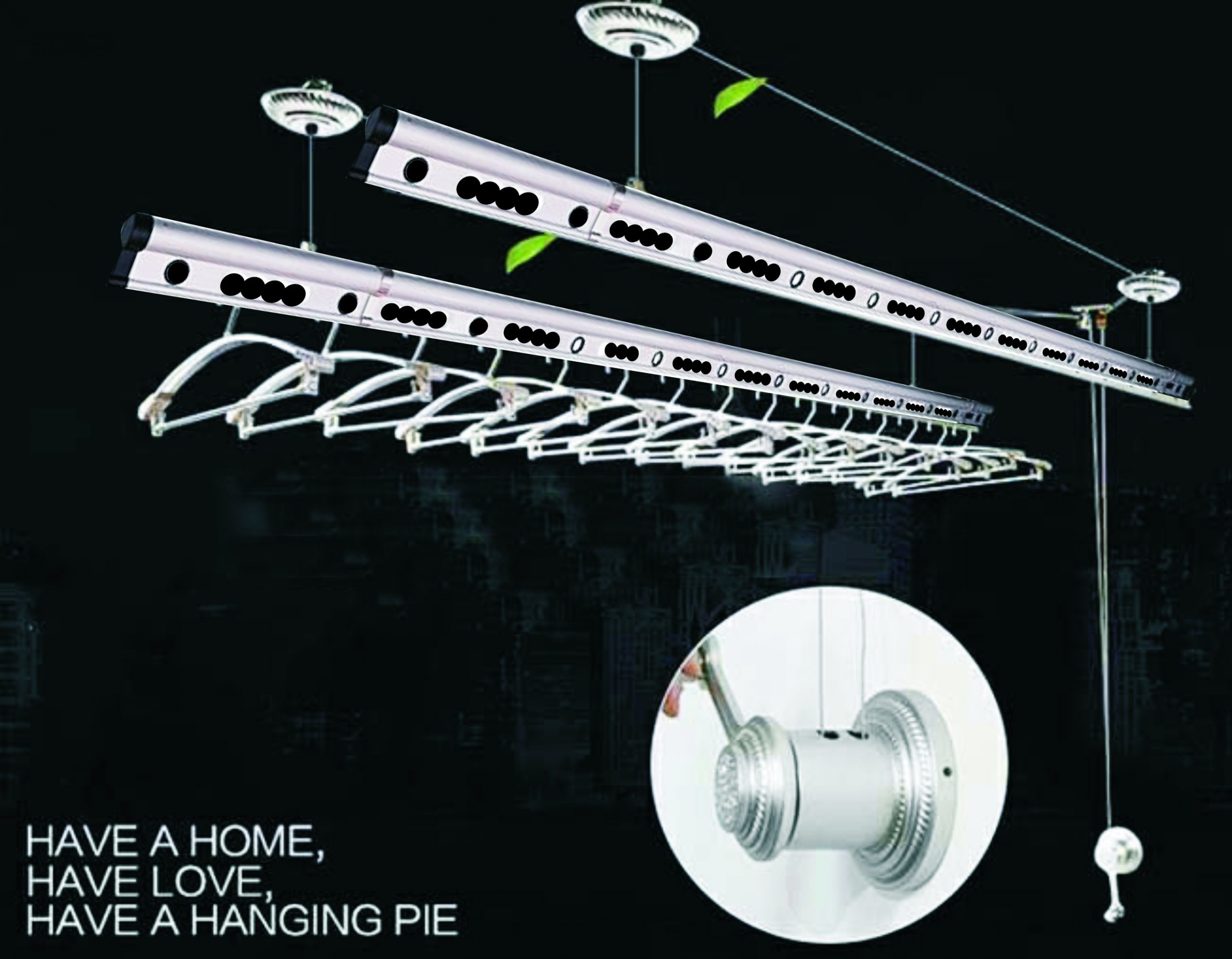 Giàn phơi thông minh Hòa Phát KS999 plus