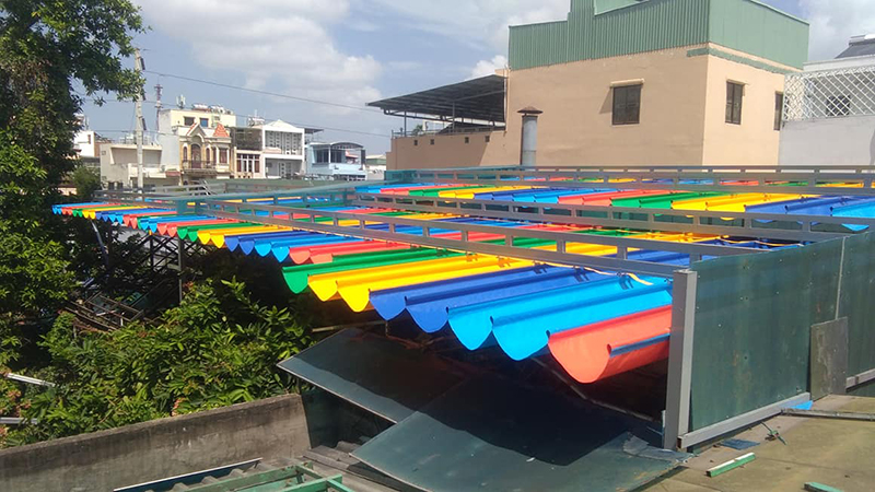 mẫu mái xếp di động đẹp