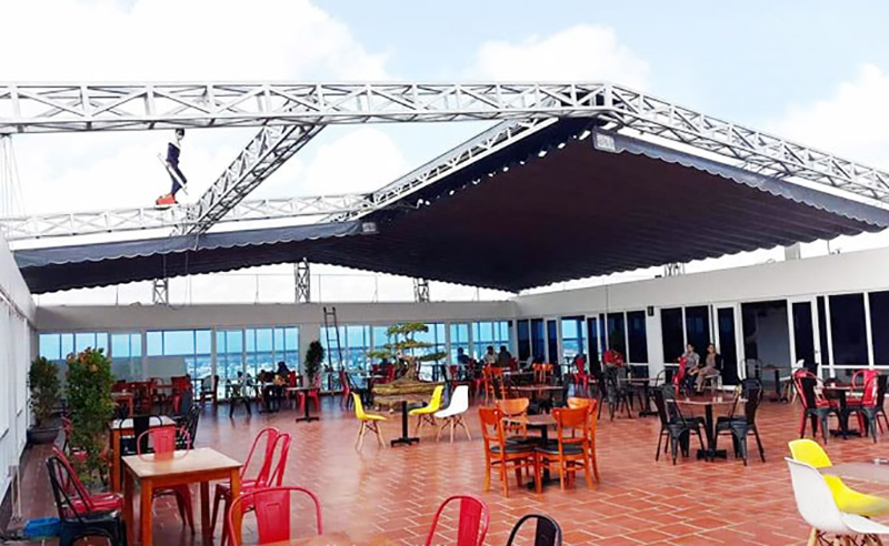 mẫu mái xếp di động đẹp