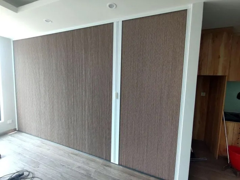 vách ngăn tổ ong phòng khách