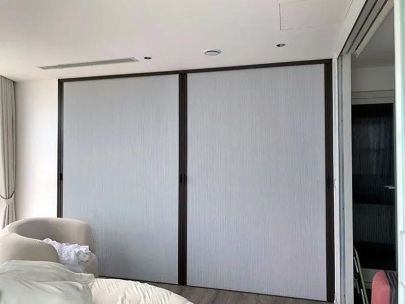 vách ngăn tổ ong phòng khách