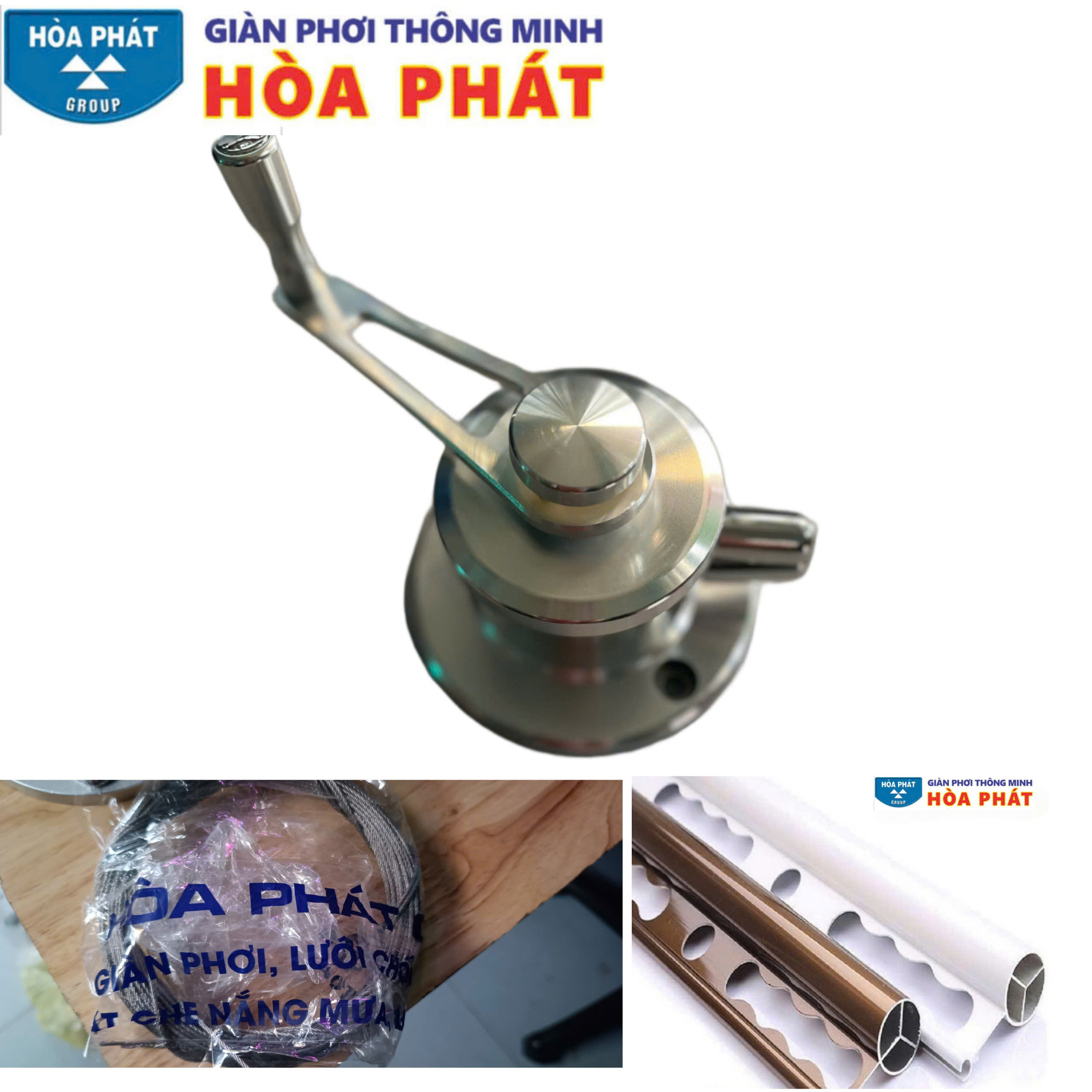 Giàn phơi cao cấp Hòa Phát H03